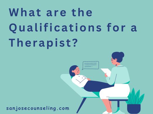 What are the qualifications of a therapist in San Jose