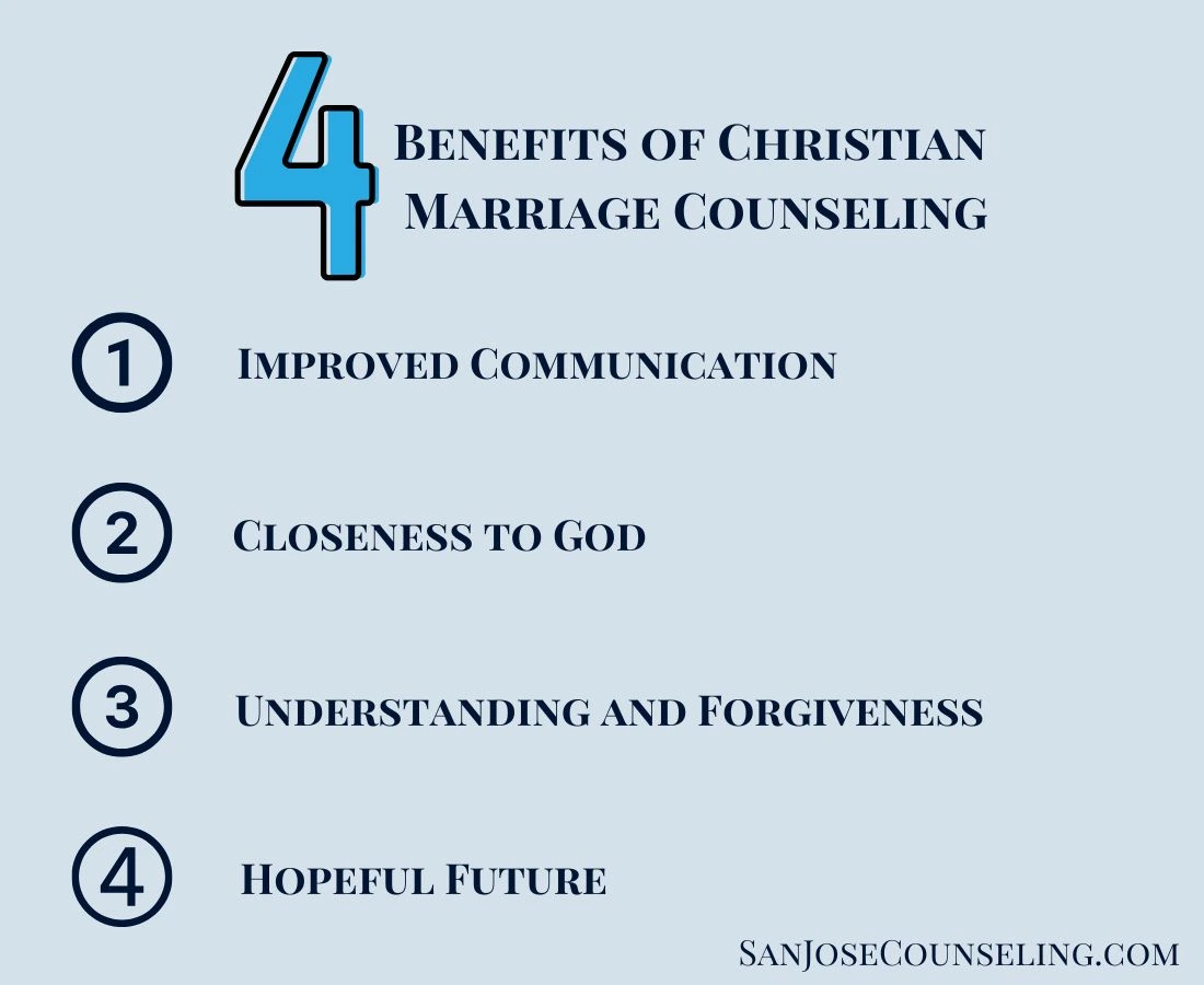 4 Benefits of Christian Marriage Counseling in California