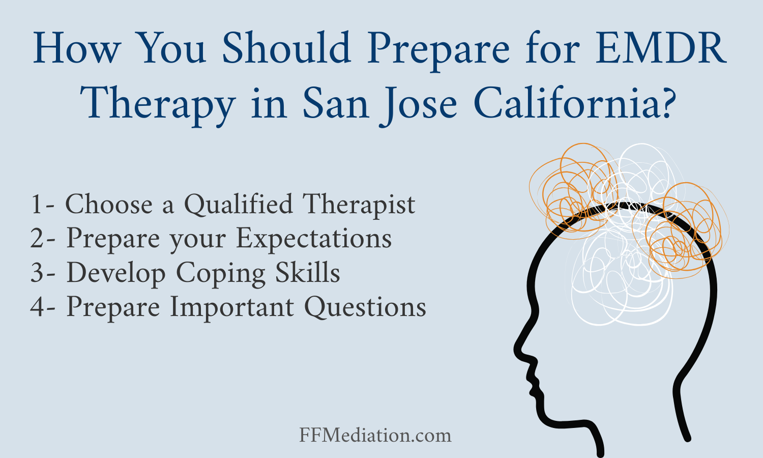 How you should prepare your EMDR therapy in San Jose California