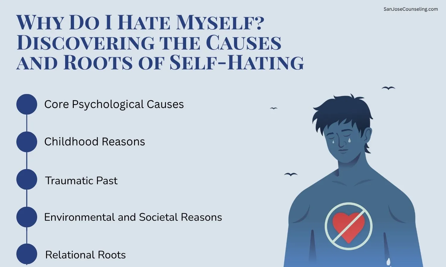 Why Do I Hate Myself? Discovering the Causes and Roots of Self-Hating