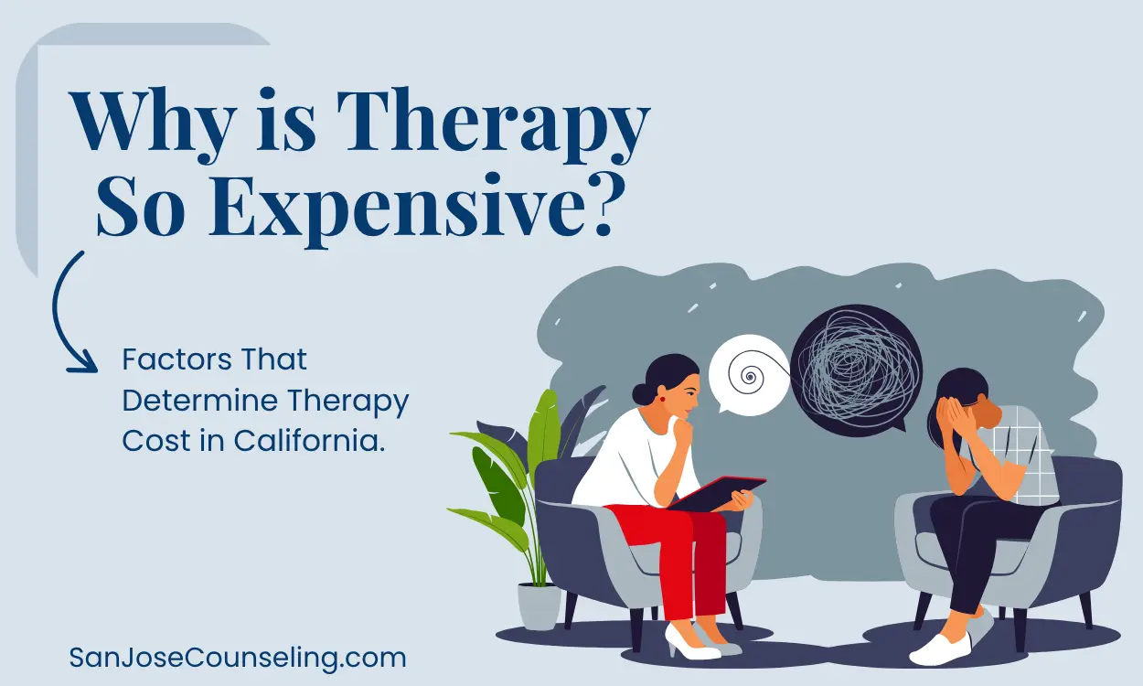 Why is Therapy so expensive in California?