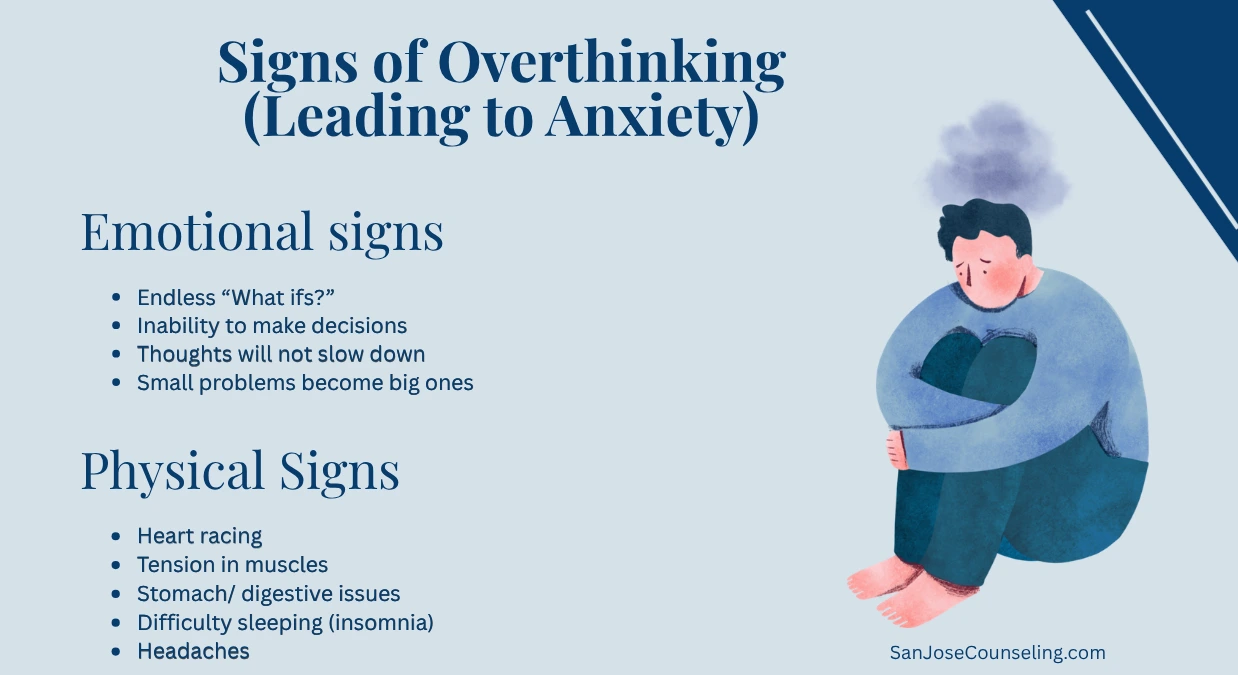 What are the Telltale Signs of Overthinking (Leading to Anxiety)?