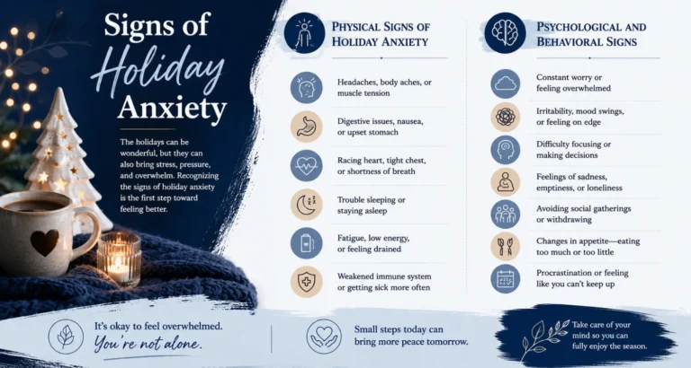 Signs of Holiday Anxiety