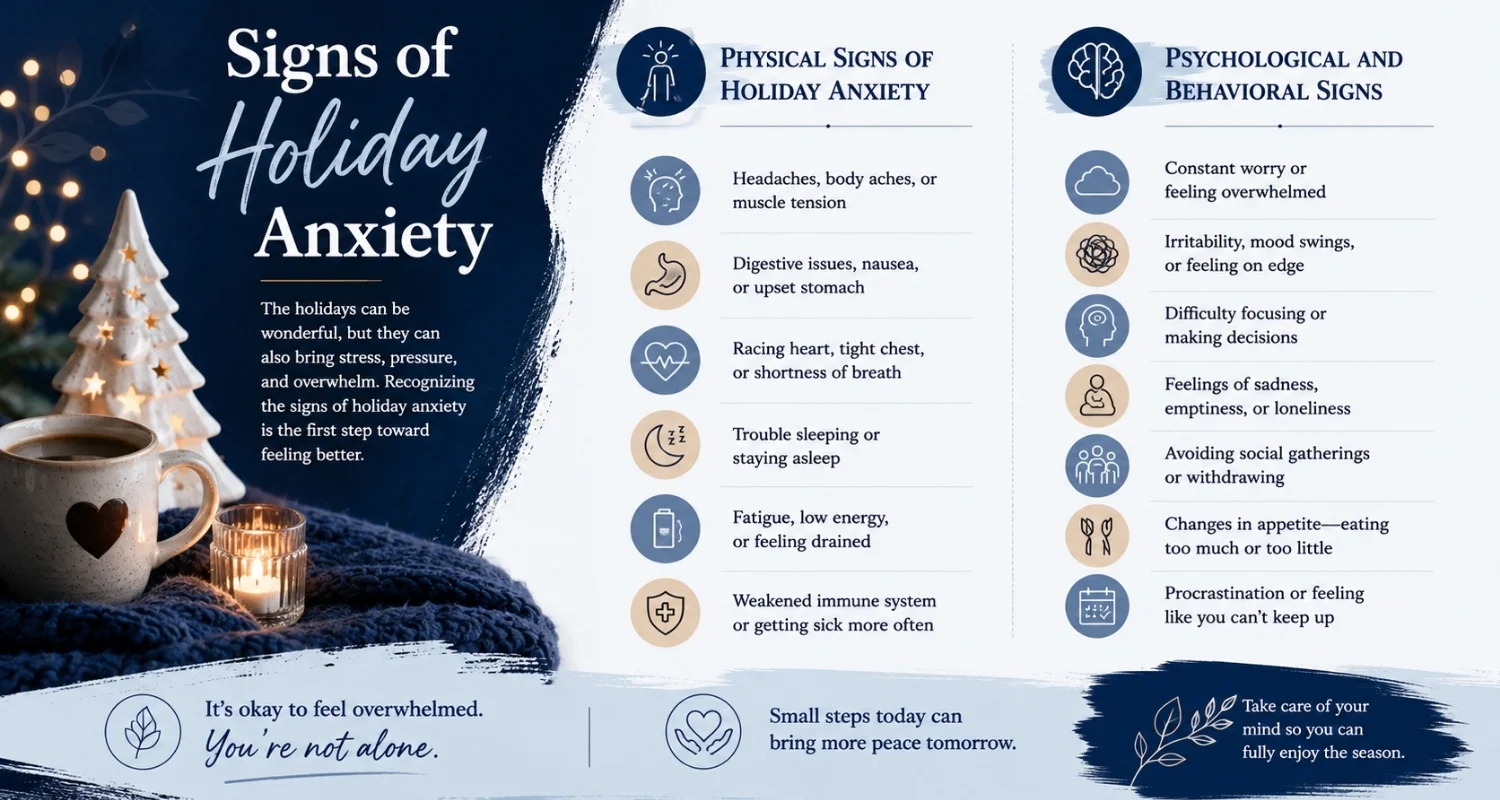 Signs of Holiday Anxiety